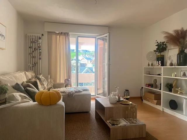 renovierte, sonnige 3.5-Zi-Wohnung mit sonnigem Balkon