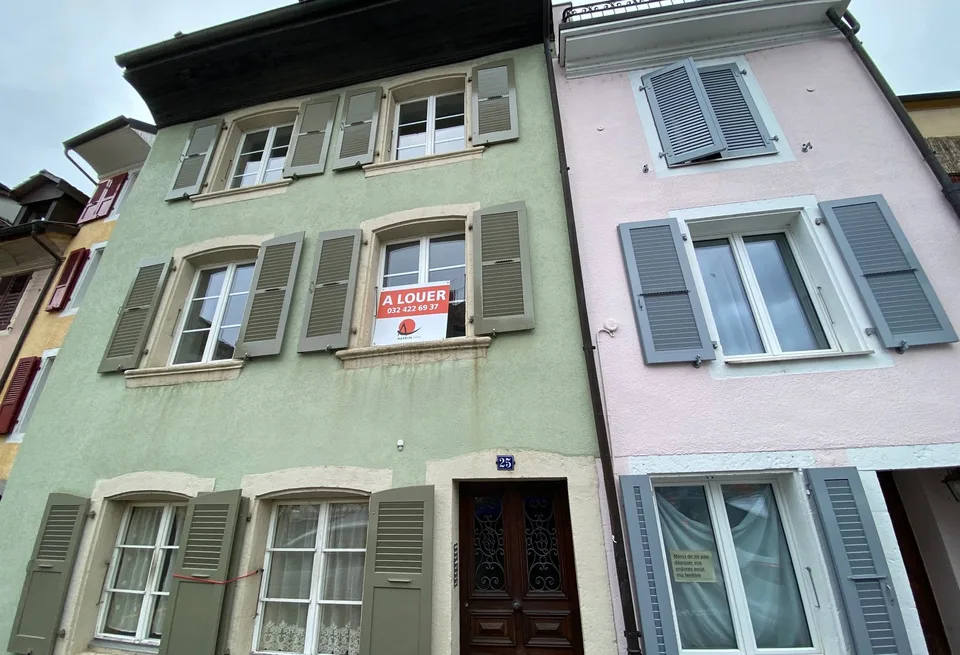 Charmant 2.5 pièces de 40m2 au 2ème étage au coeur de la vieille ville dans un quartier calme