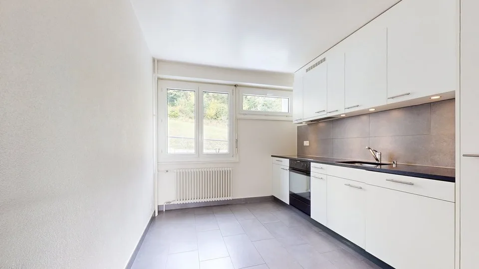 Dreizimmerwohnung im Erdgeschoss
