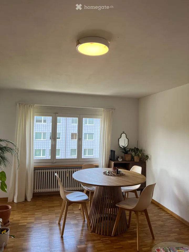Appartement 3.5 pièces en sous-location à partir de la mi-août