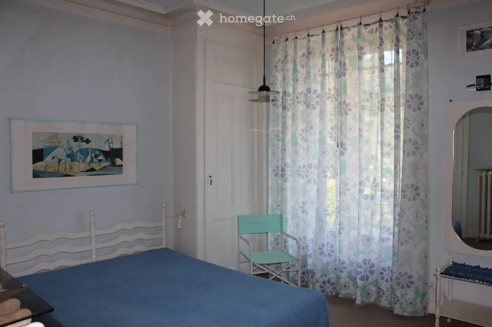 Bel appartement ancien, meublé, de 6 pièces au centre ville