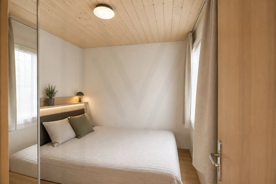 Zweizimmerwohnung: Charme und Komfort im Herzen des Dorfes!