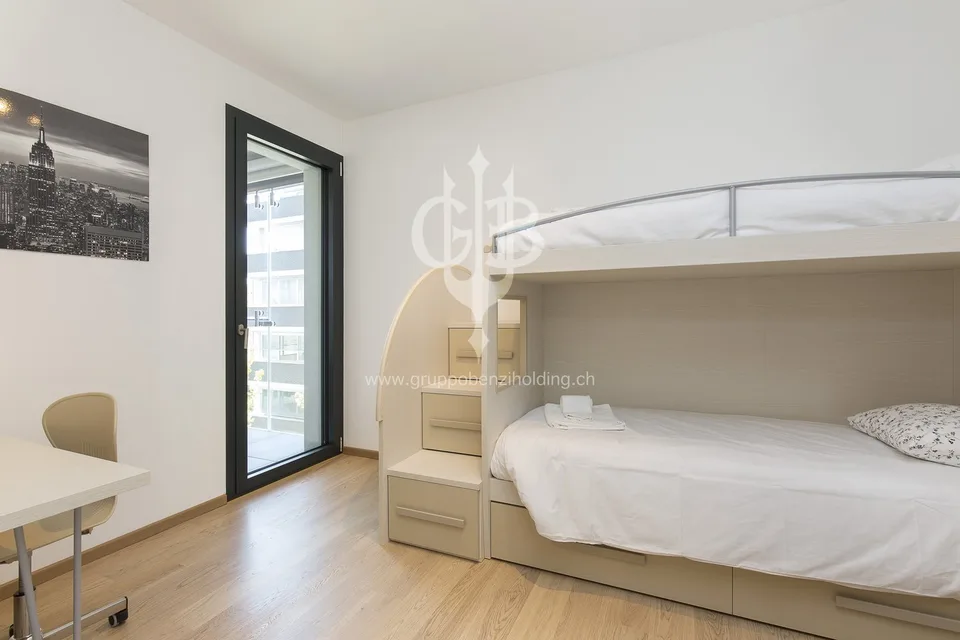 Appartement avec 3,5 pièces, central et près des universités de Lugano – photo 10 sur 19