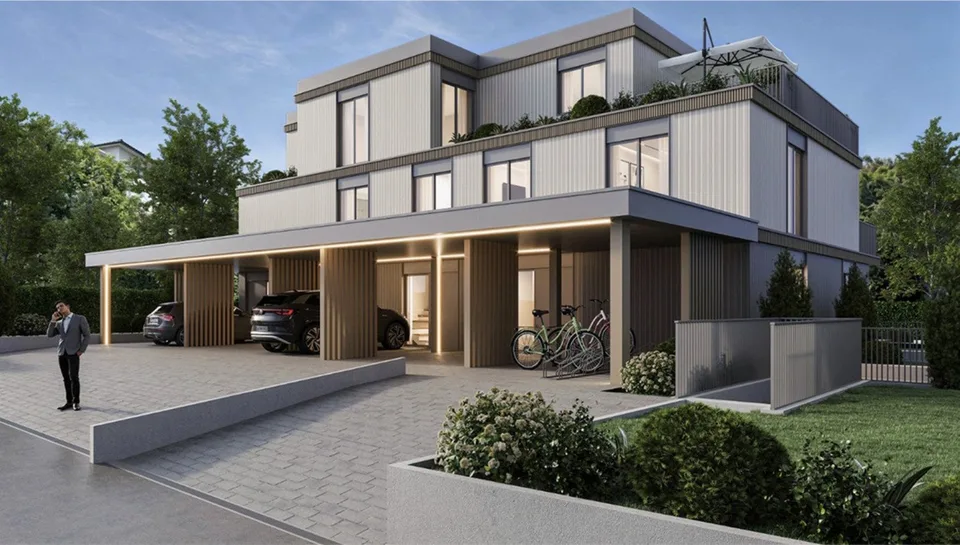 4.5 Zimmer Maisonette-Wohnung mit Garten an Top Lage - Baustart