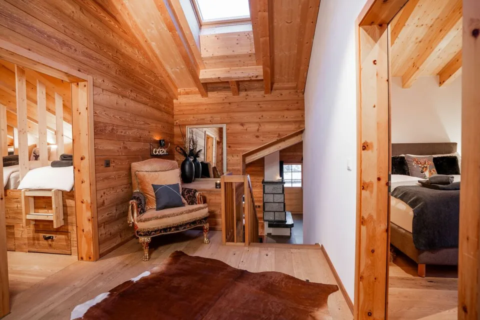 Chalet de résidence secondaire exclusif directement sur les pistes de ski