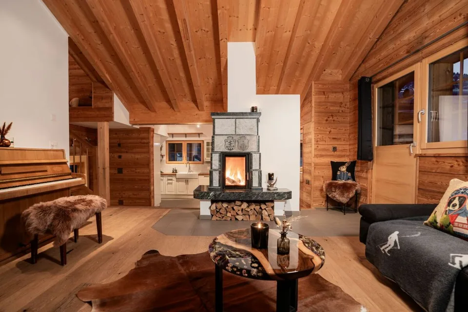 Chalet de résidence secondaire exclusif directement sur les pistes de ski