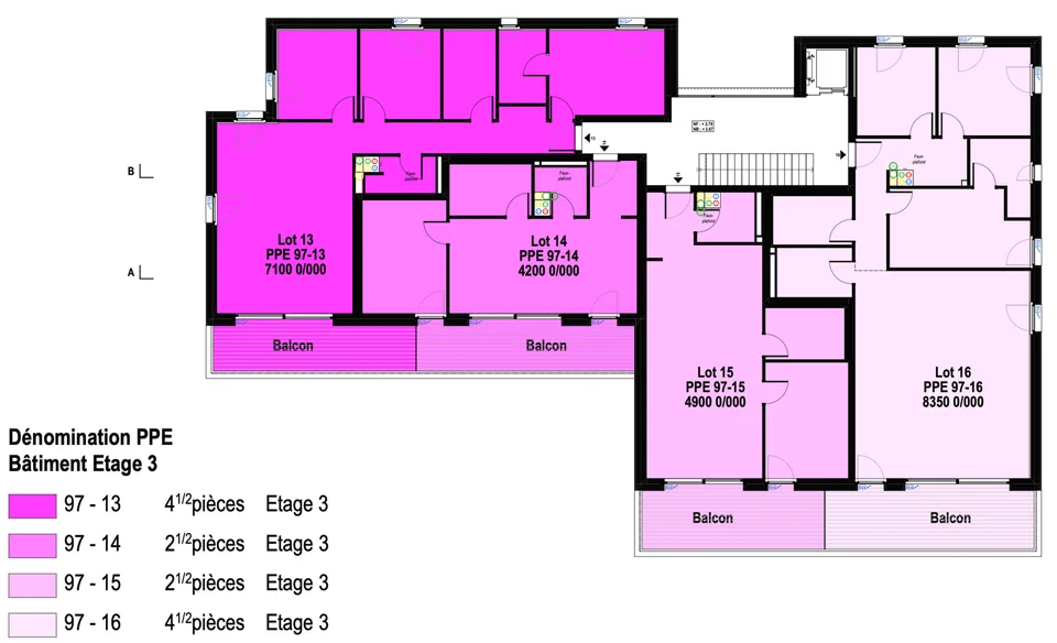 Mansarda di 4.5 locali a Remaufens – Lot 13