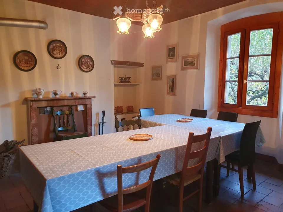 Typische Kellerei im Mendrisiotto