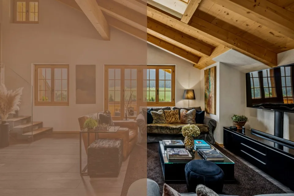 Luxuriöse Chalet-Maisonette als Zweitwohnsitz  mit Panoramablick