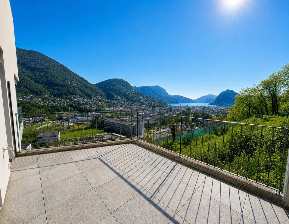 Elegante appartamento con vista lago mozzafiato
