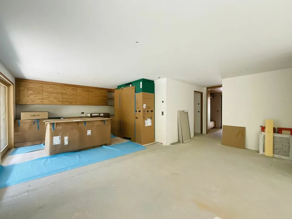 Appartement mit Terrasse und Garten in Bau