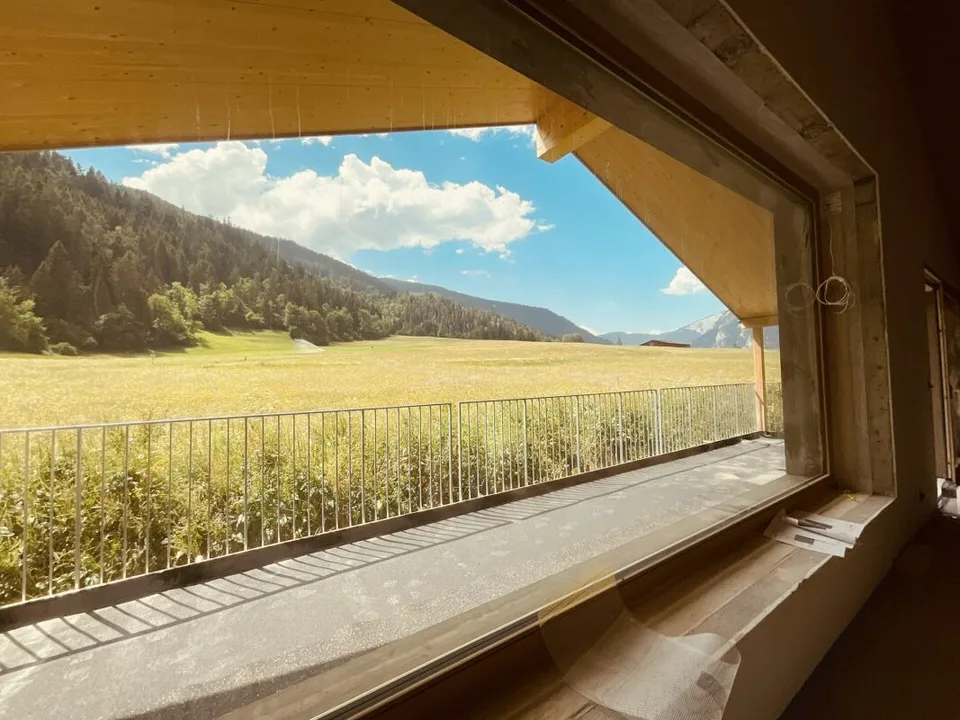 Appartement mit Terrasse und Garten in Bau