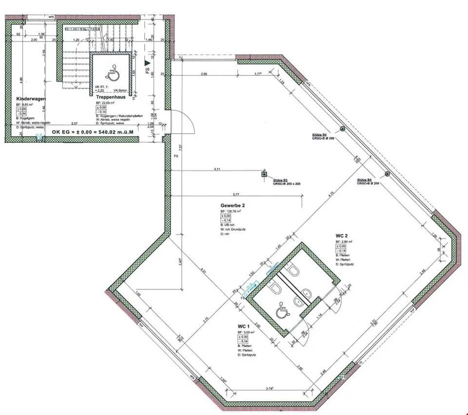 Commercial space new building, 3212 Gurmels (FR)