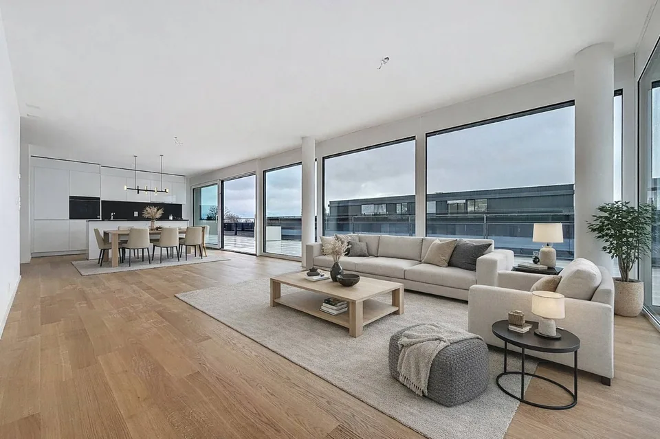 Attique neuf de 4.5 pièces avec rooftop terrasse