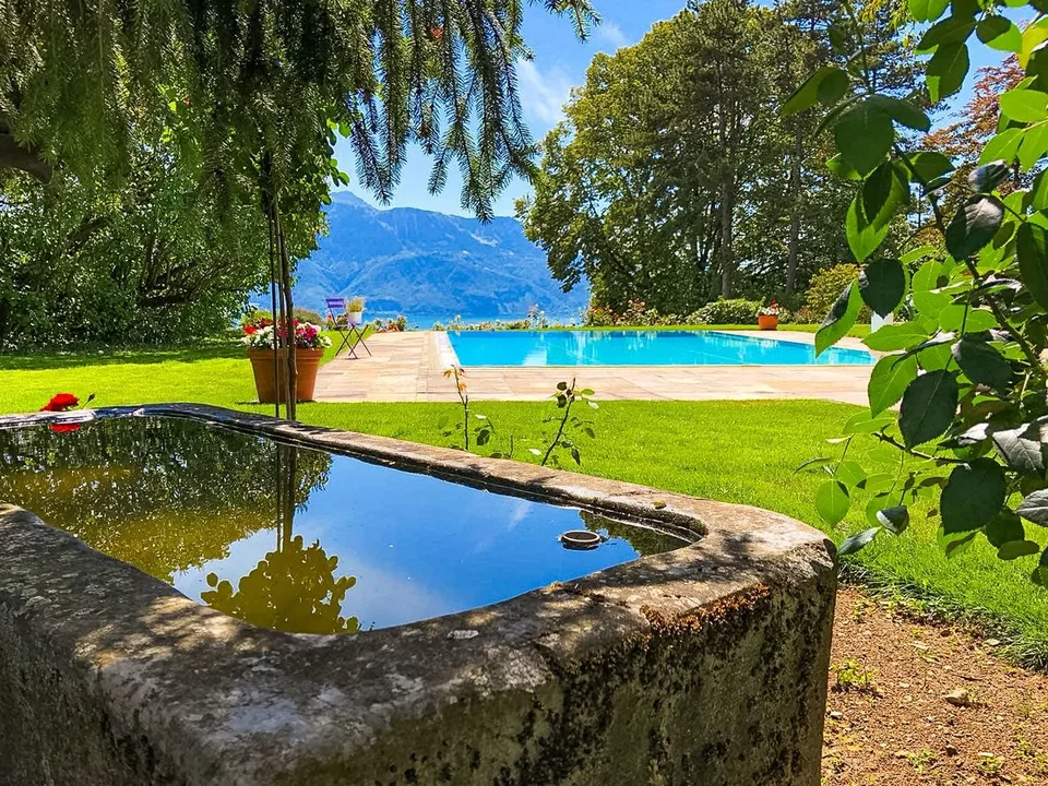 Una Casa da Sogno a Chexbres - Piscina e Vista Panoramica sul Lago e sulle Alpi