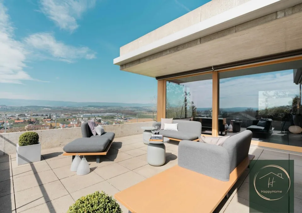 Repräsentative 5.5 Zimmer Villa mit Weitsicht in Domdidier