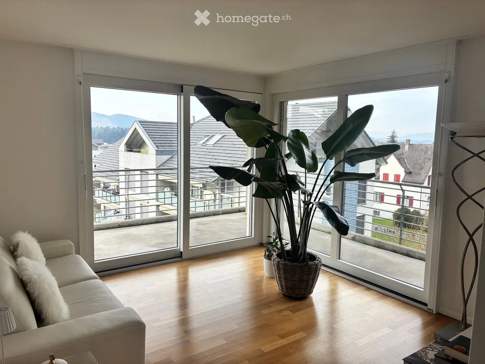 Traumhafte 5-Zimmer-Duplex-Wohnung mit Aussicht in Würenlingen – Foto 6 von 10