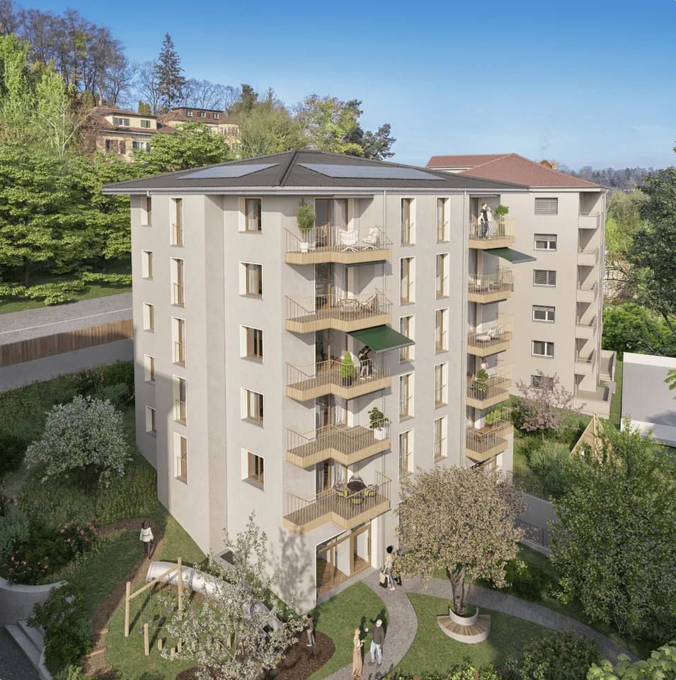 Balkone des Sous-Bois: eine lichtdurchflutete Familienwohnung