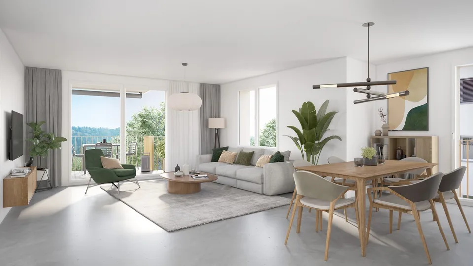 Balcons des Sous-Bois : un appartement familial baigné de lumière