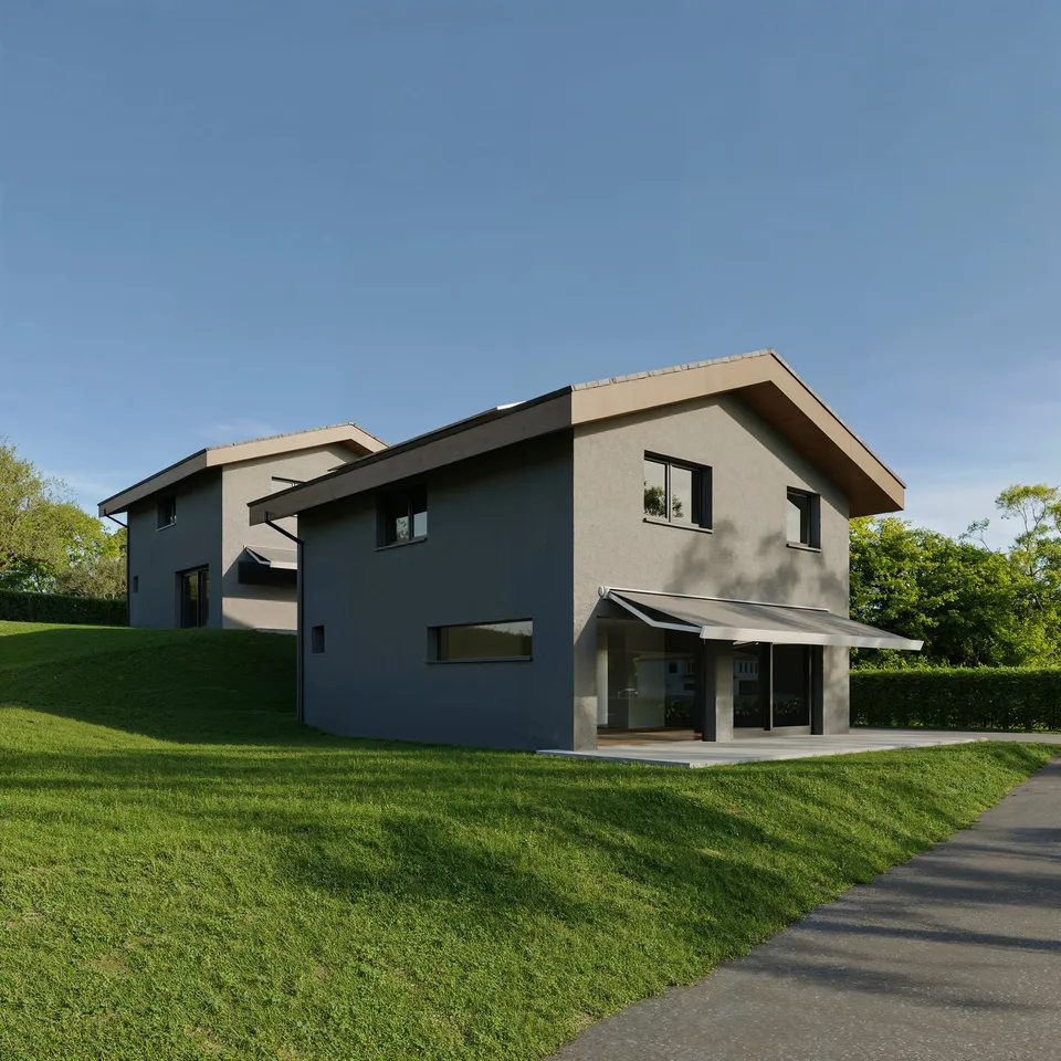 Nouvelle promotion à Miège de 2 magnifiques villas de 4.5 pièces avec vue exceptionnelle