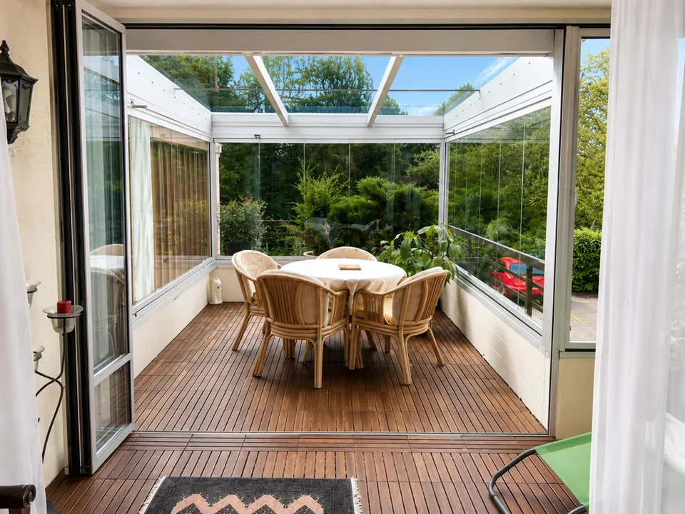Maison mitoyenne charmante avec jardin ensoleillé