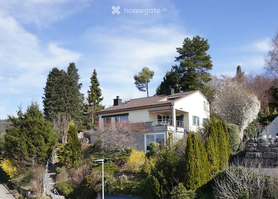 Maison individuelle mitoyenne avec une vue de rêve - à 20 km de Zurich – photo 3 sur 7