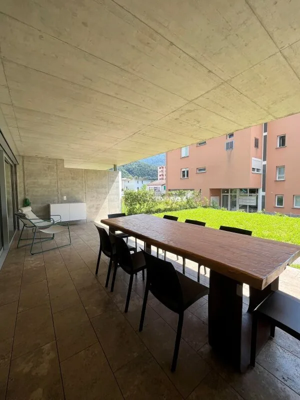 Zweieinhalb-Zimmer-Wohnung mit Garten, Bellinzona – Foto 7 von 13