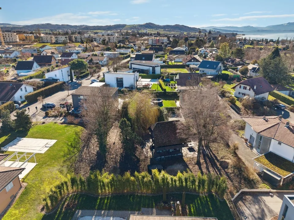 Außergewöhnliches Baugrundstück in Estavayer-le-Lac