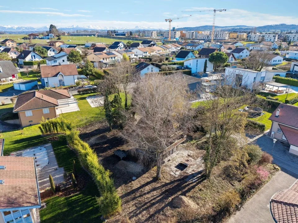 Außergewöhnliches Baugrundstück in Estavayer-le-Lac