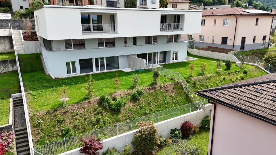 Appartamento Duplex di Nuova Costruzione con giardino a Tesserete