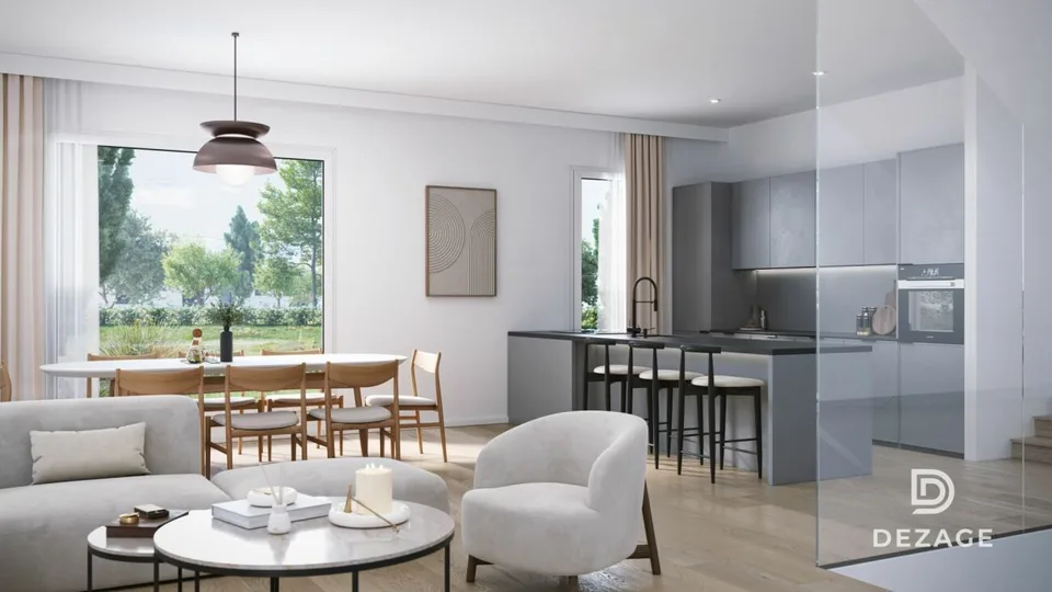 Villas LITHEA à Nyon : Une collection confidentielle de 3 villas contemporaines -  VILLA 1