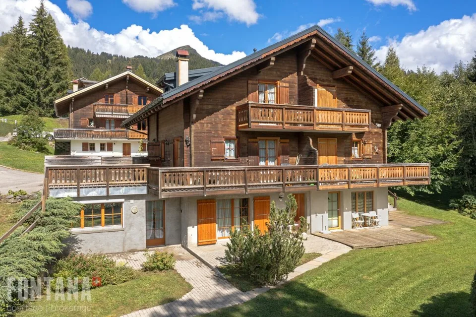 Halbchalet in Dreispänner - La Marchande 2D, PPE Les Parchets