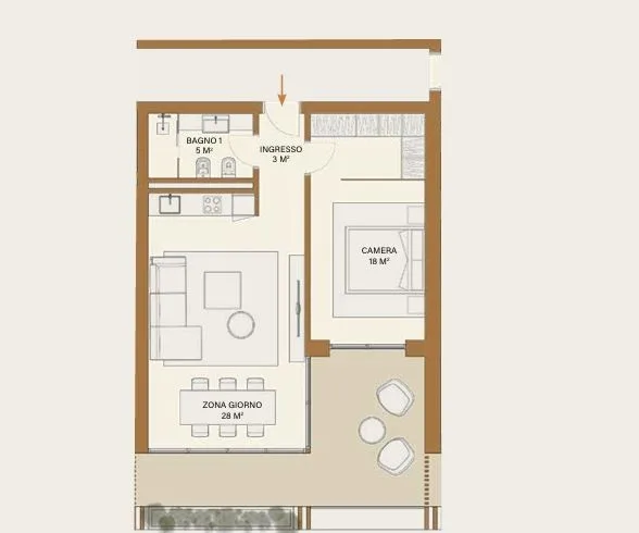 Nuovo 2.5 locali in residenza di PREGIO – foto 9 di 11