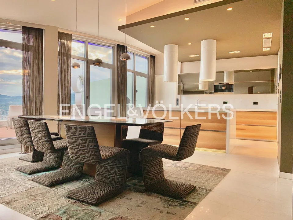 Herrliche Terrassenwohnung mit Panoramablick – Foto 8 von 10