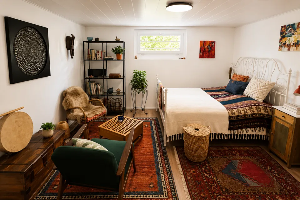 Schöne individuelle Villa mit 2 Wohnungen und einem großen Studio, in unmittelbarer Nähe zum Zentrum von Yverdon, mit einem geräumigen, reich begrünten und blühenden Garten – Foto 18 von 30