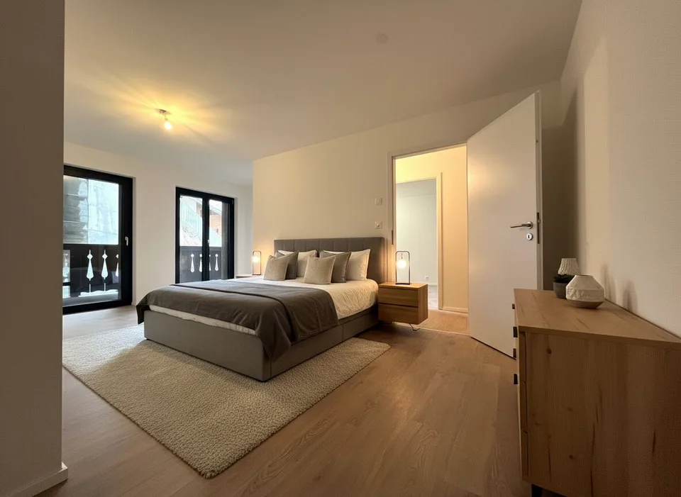 Schönes neues Duplex / 3 SZ / 2 Badezimmer / 1 Balkon / Minergie