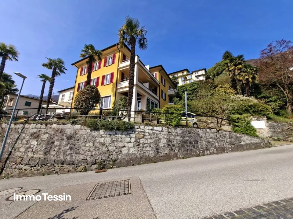 EINMALIGE GELEGENHEIT: Wunderschönes Hotel in Brissago mit atemberaubender Panoramaseesicht am Lago Maggiore