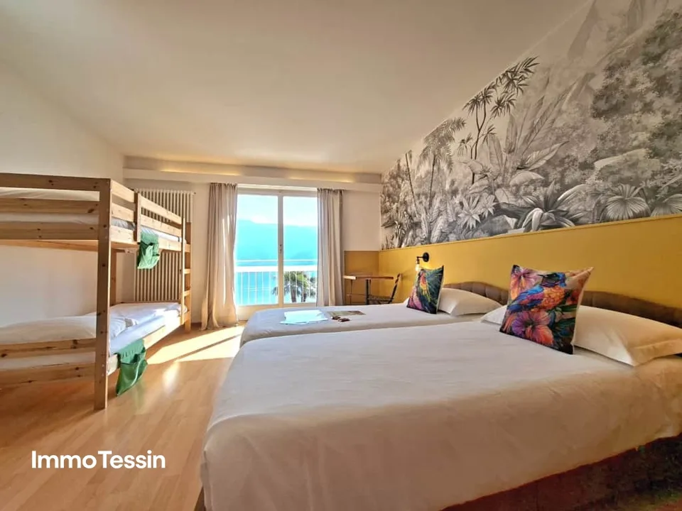 EINMALIGE GELEGENHEIT: Wunderschönes Hotel in Brissago mit atemberaubender Panoramaseesicht am Lago Maggiore – Foto 13 von 13