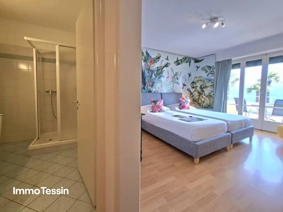 EINMALIGE GELEGENHEIT: Wunderschönes Hotel in Brissago mit atemberaubender Panoramaseesicht am Lago Maggiore – Foto 11 von 13
