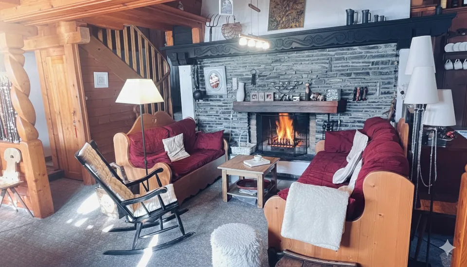 Chalet autentico di 7 locali a Les Diablerets con vista montagna