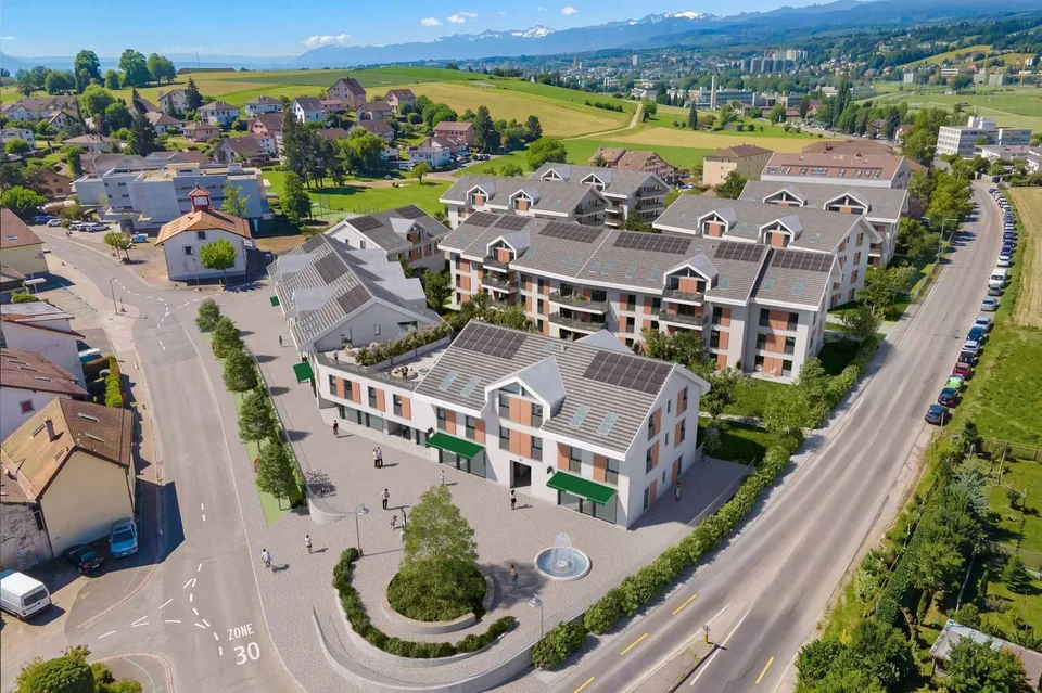 Dachgeschoss mit 3,5 Zimmern und Balkon