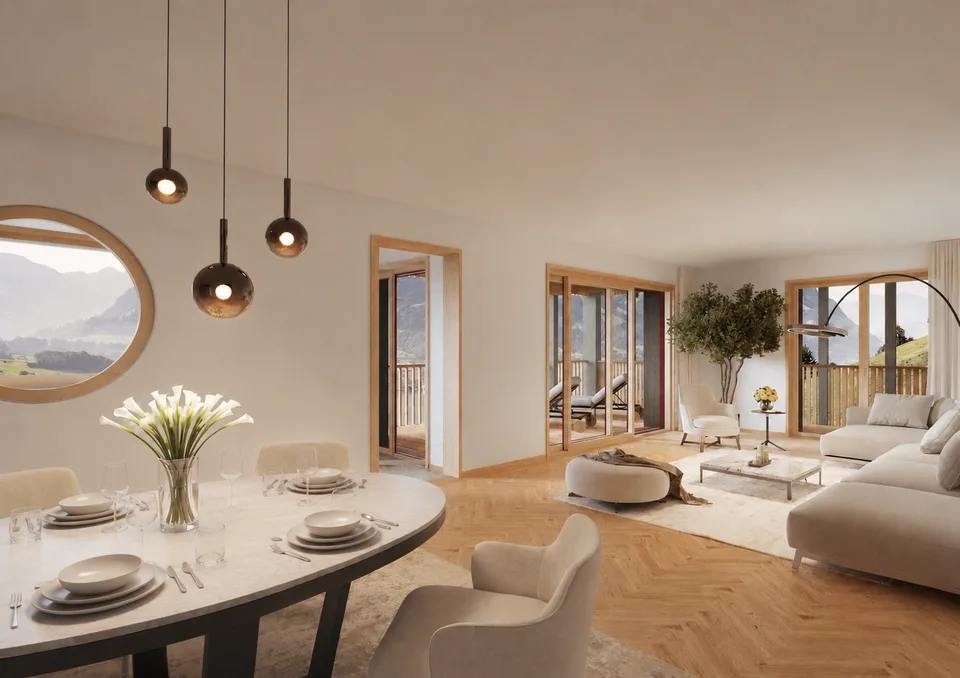 Exklusive 5½-Zimmer-Terrassenwohnung – SEELAUBE, Sarnen