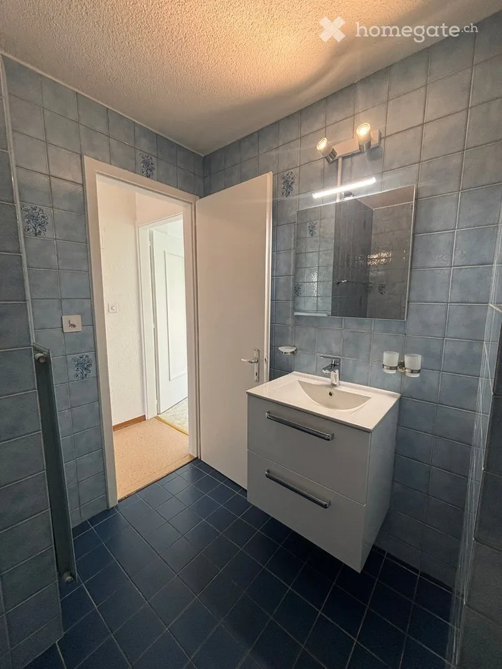 Luminoso appartamento di 3 locali con balcone e vista aperta + garage privato
