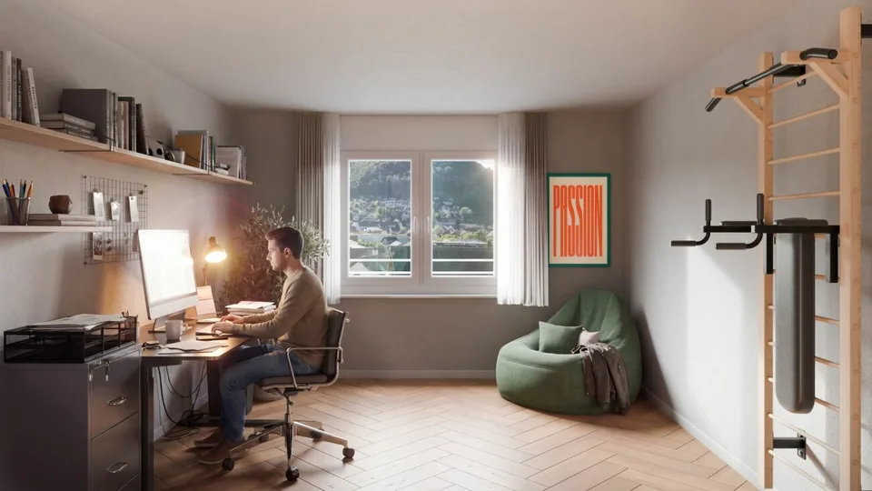 Neubau 4.5-Zimmer Wohnung mit Panoramablick – Foto 6 von 13