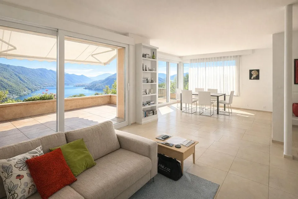 Splendido 4.5 locali con stupenda vista mozzafiato