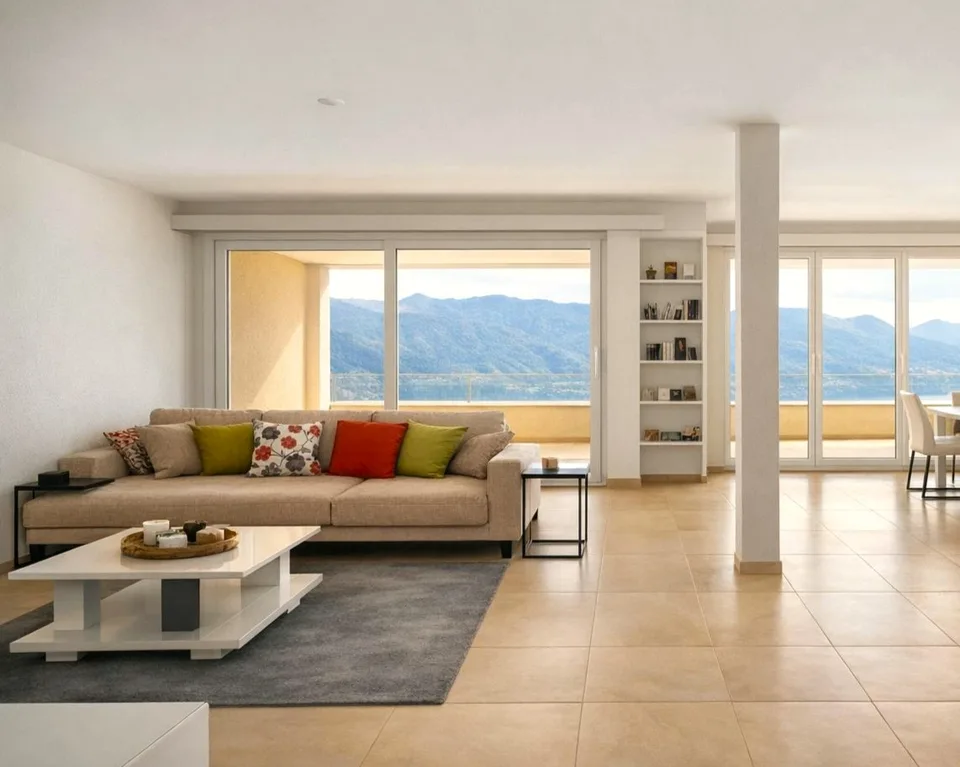 Splendido 4.5 locali con stupenda vista mozzafiato