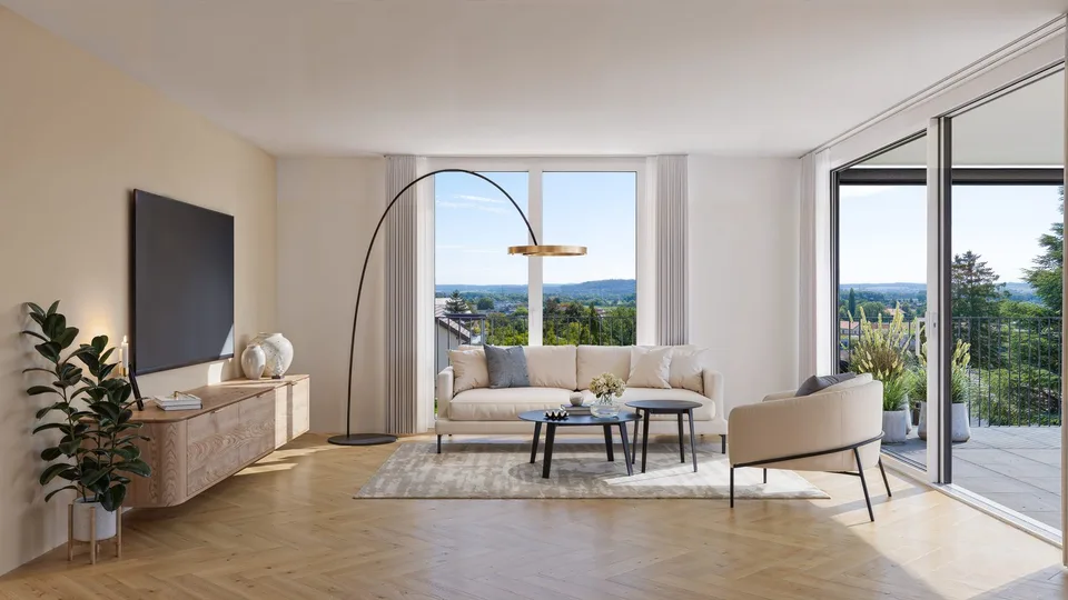 4.5-Zimmer-Wohnung mit Abendsonne in Orpund kaufen