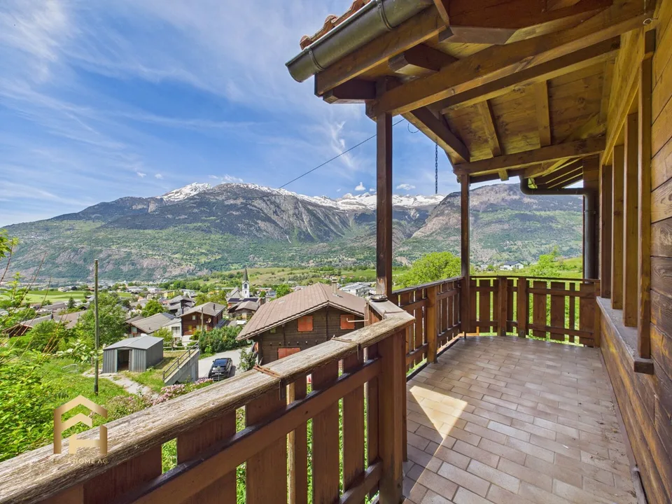 Über den Dächern von Ried-Brig EFH mit Wintergarten, Sauna & Weitbli – Foto 9 von 13