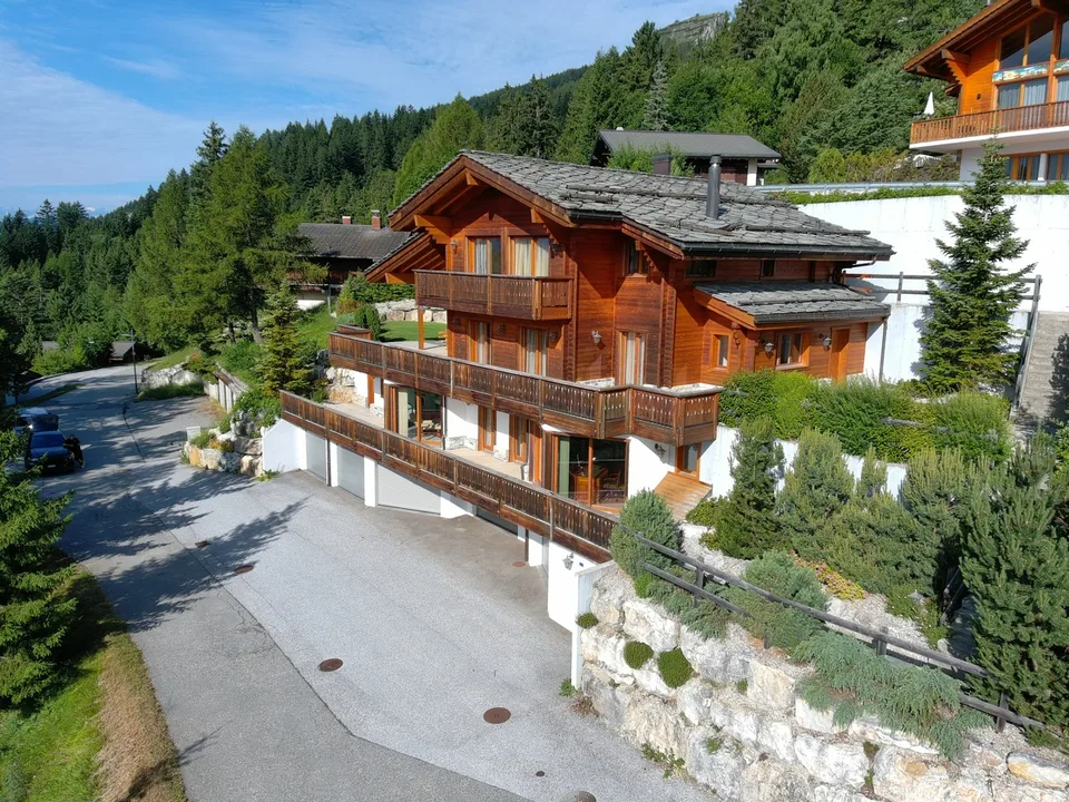 MAGNIFIQUE CHALET 10 PIECES A ANZERE - VUE IMPRENABLE & SOLEIL TOP