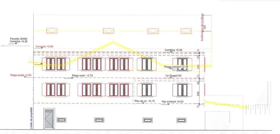 Vorprojekt - Gebäude mit Entwicklungspotenzial in Charrat